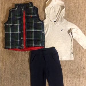 🛳 NAUTICA 3 piece outfit *18 months*
